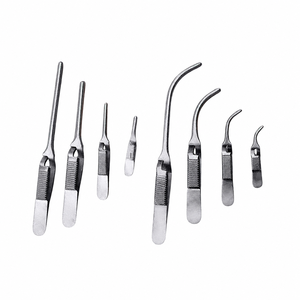 Juego de Pinzas Vasculares DeBakey de Alta Calidad, 8 Piezas, Rectas y Curvas, Atraumáticas, Micro Pinzas Vasculares con Certificación CE - Product Image 1