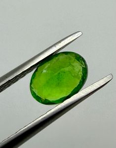 Pierre précieuse naturelle de tsavorite grenat, taille ovale, vert éclatant, pierre de collection pour bijoux - Product Image 6