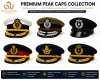 Sombrero de Copa con Encaje, Uniforme Formal, Ceremonial, para Desfile, 100% Lana, Lona, Impresión por Sublimación, Cuatro Estaciones, Masculino, Adulto, India