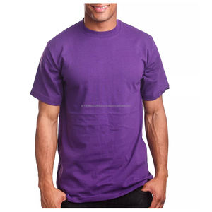 Camiseta de Hombre 100% Algodón Orgánico, Diseño Sólido, Logotipo Personalizado y Tejido de Punto de Color Sólido - Product Image 3