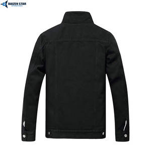 Men's Formal Casual Streetwear Vintage Denim Jacket-Windproof Breathable Eco-Friendly Stone <b>Light</b> Comfortable Everyday Outerwear - Product Image 2