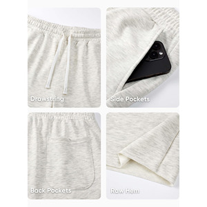 Custom 100% Cotton French Terry Baggy Blank Sweat Shorts For Men Streetwear Heavy Weight <b>Fleece</b> <b>Joggers</b> Shorts Plus Size Men - Product Image 5