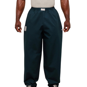 กางเกงขายาวทรงตรงสีน้ำเงินเข้มสำหรับผู้ชาย ทรงหลวม ใส่เล่นกีฬา ออกกำลังกาย สตรีทแวร์ หรือฝึกซ้อม - Product Image 1
