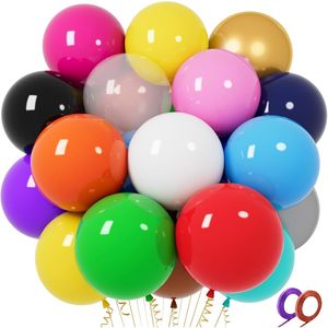 32pcs 18-Inch Assorted Colors Big <b>Balloons</b> <b>Round</b> Large Latex Party Decorations for Birthday Wedding - Product Image 1