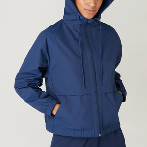 Best Quality Lightweight Waterproof Windbreaker <b>Jacket</b> Hooded Outdoor Wear <b>for</b> <b>women</b> - Product Image 3