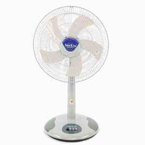 ISO 9001 Compliant App-Controlled Sankyo Certified 318M <b>Foldable</b> 16-Inch Electric <b>Table</b> Fan 3-Speed 5 Blades ABS <b>Plastic</b> - Product Image 2