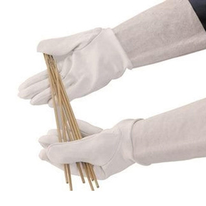 Guantes de Soldadura de Piel de Oveja y Vacuno, Resistentes a la Abrasión, Retardantes de Llama, para Bomberos y Construcción - Product Image 4