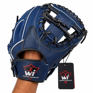 Gants de baseball en cuir légers et durables, mitaines de receveur avec coutures renforcées, protection confortable pour les mains, fiables - Product Image 3