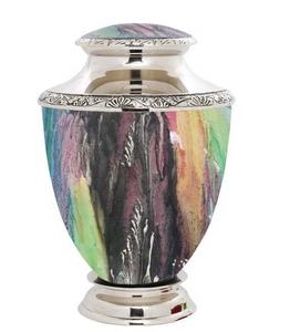 โกศแบบคลาสสิกสำหรับผู้ใหญ่โกศใส่เถ้ากระดูกของมนุษย์ทำด้วยมือหรูหราตกแต่งเสร็จ - Product Image 1