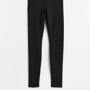 Leggings de yoga taille haute en nylon et spandex, respirants et ajustés, vêtements de fitness - Product Image 5