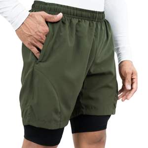 Pantalones Cortos Deportivos Personalizados al por Mayor para Hombre, de Secado Rápido, para Entrenamiento, Running, Gimnasio, Transpirables, Ropa Deportiva Informal - Product Image 4