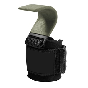 Customizable Bulk Quantity Heavy Duty Hooks New Style Neoprene Non-Slip Weightlifting Rod Hooks for Gym <b>Training</b> - Product Image 3