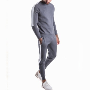 Premium Men Two Piece Sweatshirt Tracksuit Set Custom Streetwear <b>Jogger</b> Suit OEM Supplier Wholesale - Product Image 6