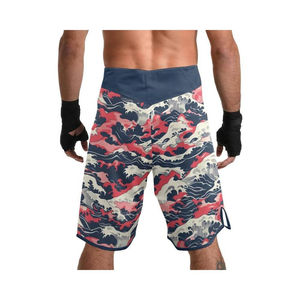 Pantalones Cortos de Muay Thai de Poliéster, Modernos y Coloridos, para Entrenamiento, Boxeo, MMA y Gimnasio, Precio al por Mayor - Product Image 5