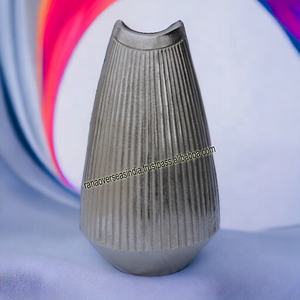 Modern Decorative Aluminium <b>Vase</b> Metal <b>Flower</b> <b>Vase</b> <b>for</b> Wedding Party Home Hotel Table Decoration - Product Image 3