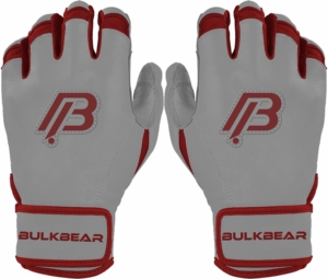 Gants de frappe de baseball personnalisés en cuir synthétique de qualité supérieure, haute performance, pour hommes, OEM ODM Bulkbear International - Product Image 1