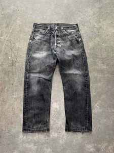 Jeans Streetwear Homme Coupe Droite Ample Jambe Large Écologique Logo Personnalisé Délavé Coupe Oversize Hiver Automne Rapide - Product Image 5