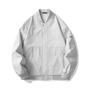 Chaqueta Clásica de Invierno Estilo Letterman, Deportiva, de Lana y Piel de Oveja, Transpirable, Tipo Bomber - Product Image 4