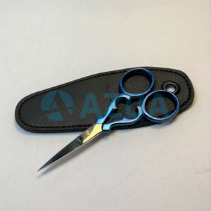 Stainless Steel 3.5 Inch Victoria Pattern Needle Point <b>Scissors</b> for Embroidery <b>Sewing</b> Thread Trimming and Crafts - Product Image 2