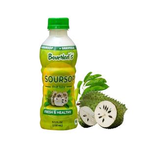 Zumo de fruta Bourneels Soursop 250ml Graviola Laxman Phal Fruit Pulpy Juice Drink High Vitamin C - Product Image 2