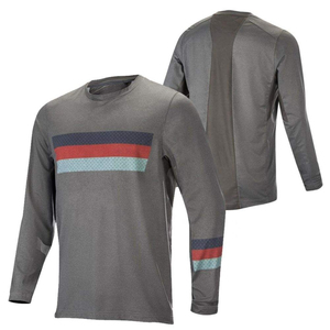 Camisetas de Motocross Personalizadas de Manga Larga, Anti-UV, 100% Poliéster, Unisex, para Motociclismo Todoterreno - Product Image 4