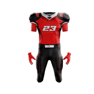 Professional American Football Uniform Set High Quality Breathable Mesh Jersey and <b>Padded</b> <b>Pants</b> Adult Youth Team Sportswear - Product Image 4