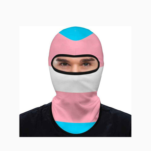 Balaclava en polyester pour hommes et femmes, balaclava de cyclisme, balaclava de sport respirante, couvre-visage complet, balaclava en vente, OEM personnalisé - Product Image 6