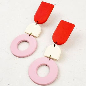 Newest Resin Earring Woman Handmade Jewelry Fancy Epoxy Resin Earring Anniversary Customize Design Resin Earrings <b>Gift</b> Use - Product Image 1