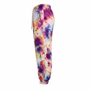 Custom Tie Dye <b>Trousers</b> <b>for</b> <b>Men</b> and Women Relaxed Fit Casual Jogger Pants Elastic Waist Streetwear Wholesale OEM Garments - Product Image 4