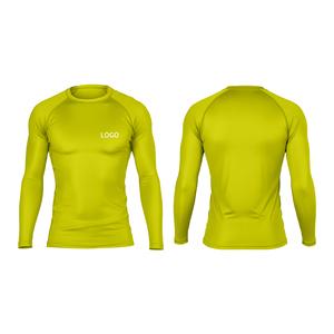 เสื้อแรชการ์ดผู้ชายแขนยาว ดีไซน์ล่าสุดปี 2026 ปรับแต่งได้ ระบายอากาศดี คุณภาพสูง ผลิตจากผ้าสแปนเด็กซ์/โพลีเอสเตอร์ แห้งเร็ว - Product Image 5