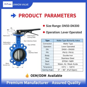 Vanne papillon à <span class=keywords><strong>disque</strong></span> en fonte gris, fabriquée en Chine, avec <span class=keywords><strong>disque</strong></span> CF8M et joint EPDM, commande manuelle/pneumatique/électrique, normes ANSI/DIN/JIS, vente directe en gros - Product Image 2