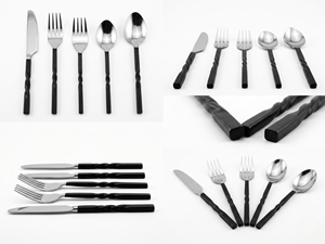 S. Steel <b>Flatware</b> <b>Set</b> with Shining Polish/nickel Plating Indian Decorative Handmade Cutlery <b>Set</b> Wedding Table Fancy Cutlery <b>Set</b> - Product Image 6