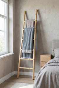 Escalera de Bambú Natural, Tamaño Personalizado, Escalera de Madera Decorativa para Hogar y Jardín, Precio de Fábrica - Product Image 4