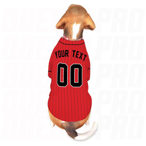 Personalized Blue White Dog <b>Baseball</b> Jersey Custom Pet Name Team Number Shirt Cute Cat Dog Sports Outfit Pet Costume Apparel - Product Image 3