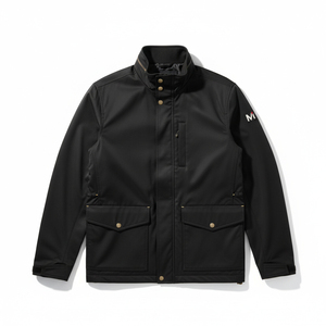 Veste de chasse chaude pour l'hiver, doublure matelassée, motif camouflage, extérieur hydrofuge, équipement de terrain durable pour climats froids - Product Image 1