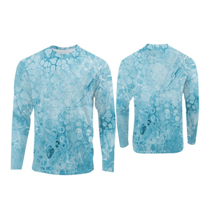 Camisa de Pesca de Manga Larga Sublimada, Personalizada, de Alta Calidad, Transpirable, Impermeable, con Protección UV y de Secado Rápido - Product Image 4