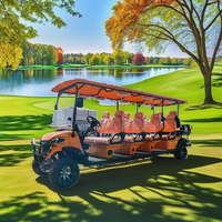 Voiturette de golf électrique certifiée Club Car de haute qualité, 10 places, à vendre