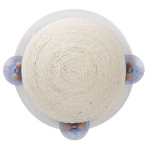 Stick N Claw Tiragraffi Circolare per Gatti con Corda di Sisal e Giocattolo a Ventosa per Alberi e Mobili per Gatti - Product Image 1