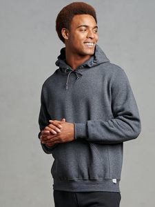 Sweat à capuche unisexe gris anthracite en molleton de coton doux – Vente en gros - Product Image 5