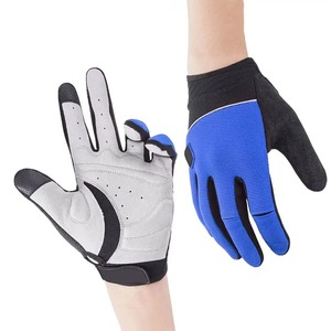 Gants de vélo en gros avec paume en gel amortissant, tissu à séchage rapide pour le cyclisme sur route, VTT, marques sportives, production OEM - Product Image 1