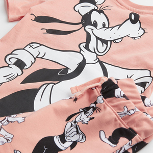ชุดเสื้อผ้าเด็กผู้ชายลายโลโก้แบบใหม่ ชุดกีฬาฤดูร้อนลำลองแขนสั้น - Product Image 4