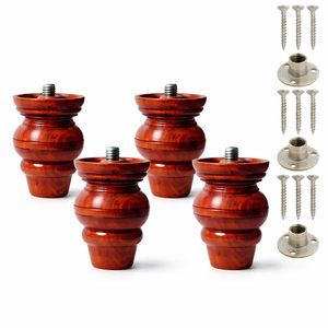 Support de rangement de luxe en bois pour couverts, type sur pied, non pliable, multifonctionnel, traditionnel, durable, lot de 4 pièces - Product Image 1