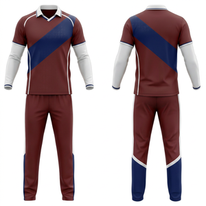 <b>Cricket</b> Uniform Set Printed Sublimation Design Options | Men Women Adult <b>Cricket</b> Polo Shirt Trouser Full Team 100% Polyester - Product Image 3