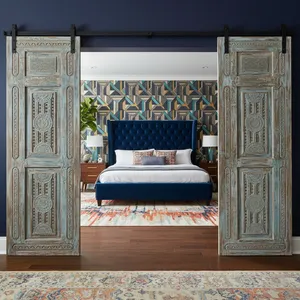 Plateau de porte en bois de qualité supérieure pour l'entrée de la maison, l'hôtel, le bureau, le restaurant et le rangement décoratif intérieur, disponible à la vente - Product Image 1