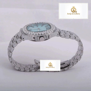 Unique Design 925 Sterling Silver Moissanite Diamond <b>Watch</b> for <b>Men</b> Luxury Iced Out Hip Hop Wristwatch - Product Image 3