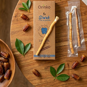 Herbal Miswak Teeth Cleaner Pack of 3 Organic Natural Sticks with Wooden Holder for Gum Protection and Fresh Breath - Product Image 6