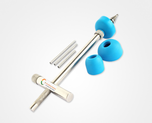 Manipulateur utérin Hohl en acier pour gynécologie, instrument laparoscopique - Product Image 2