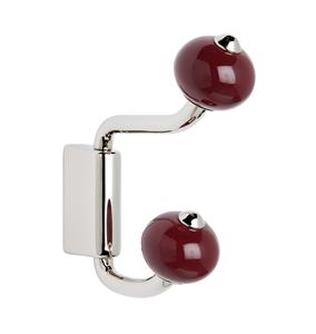 Crochets de penderie ronds en résine pour chambres et salles de bain, crochets durables en laiton, crochets multifonctionnels personnalisés en zinc, aluminium et fer pour meubles - Product Image 1