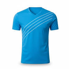 Camiseta de Hombre con Cuello en V, Preencogida, Antipilling, Estampada, de Jersey Suave, para Eventos Promocionales, Uniformes, Regalos, Textil de Alta Calidad - Product Image 3