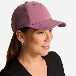 Unisex <b>Purple</b> Mesh Baseball Cap Breathable Polyester Adjustable Fit Casual <b>Hat</b> for Adults Spring Summer - Product Image 1